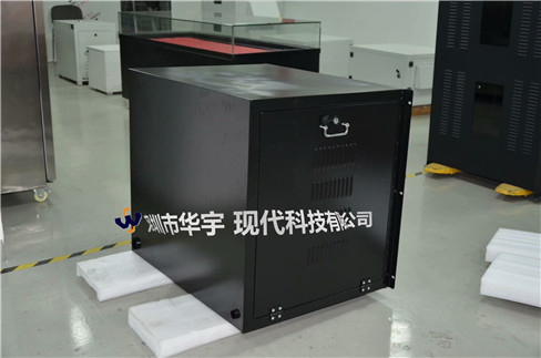 我司21號發(fā)貨浙江，為浙江某公司提供定制款恒溫恒濕戶外投影儀安裝柜(圖3)